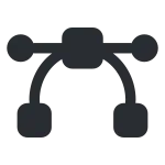 Bezier SVG Icon